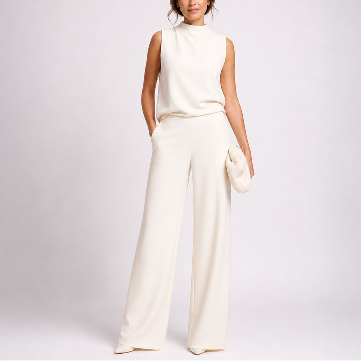 Sarah | Elegant Wide-Leg Jumpsuit