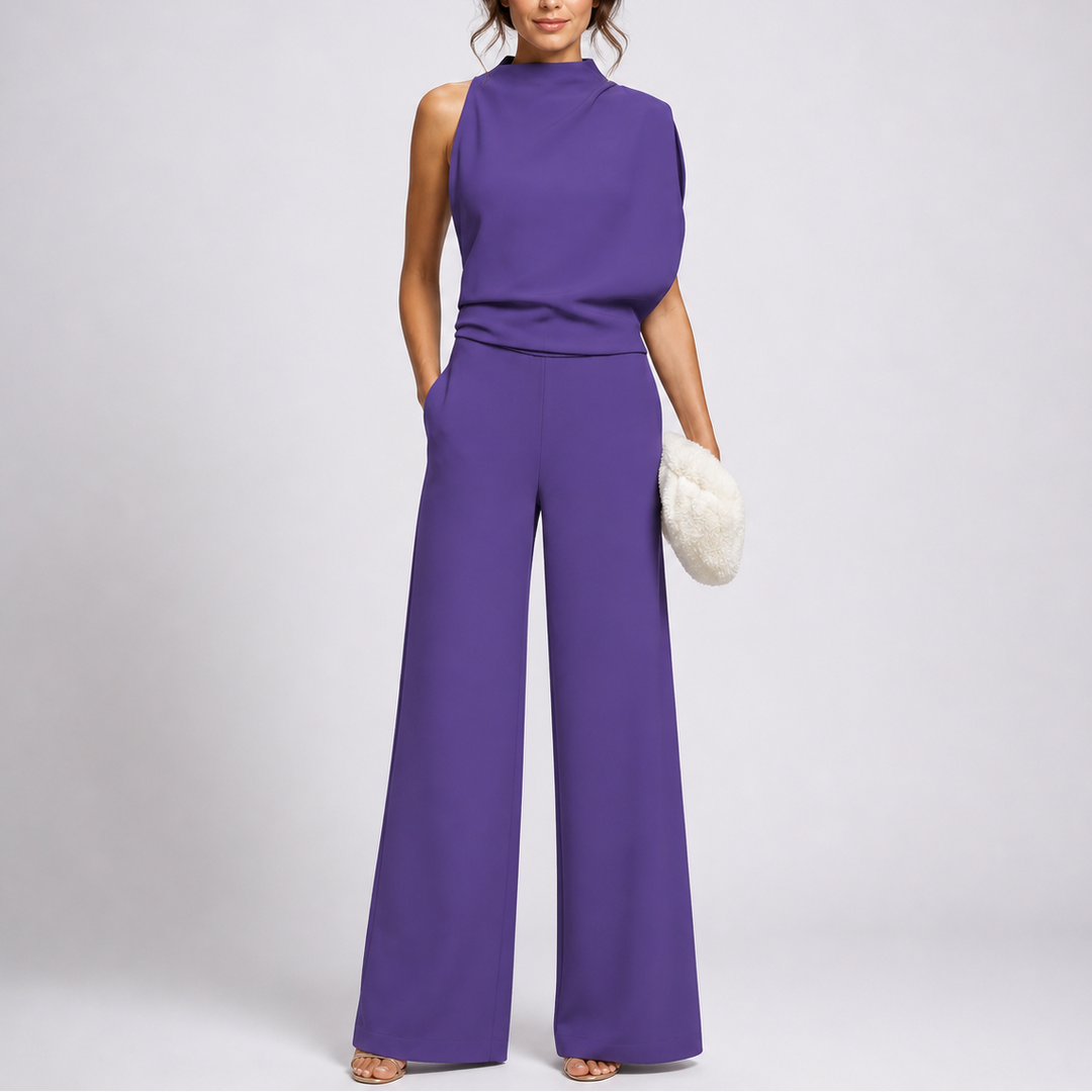 Sarah | Elegant Wide-Leg Jumpsuit