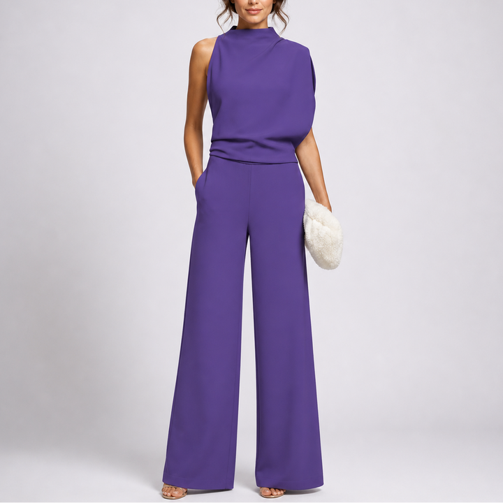 Sarah | Elegant Wide-Leg Jumpsuit
