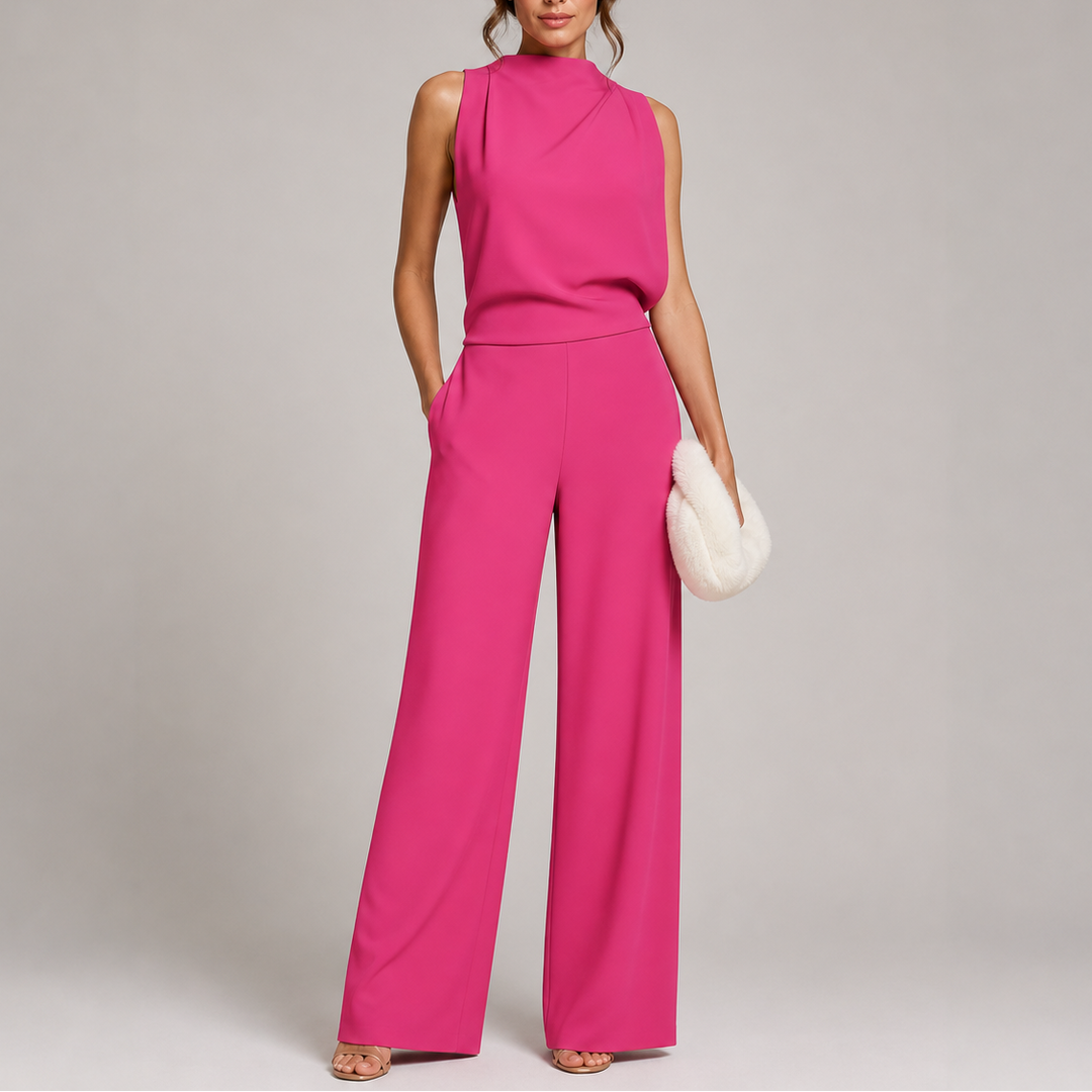 Sarah | Elegant Wide-Leg Jumpsuit